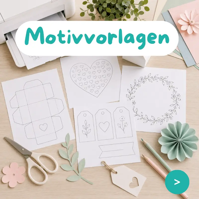 Motivvorlagen und Downloads für kreative Bastelprojekte