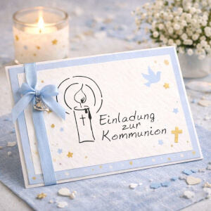 DIY für Einladung zur Kommunion