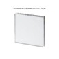 Preview: Acrylblock mit Griffmulde 100x100x15mm