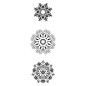 Preview: Detailansicht Motive Acrylstempel Ornamente 2