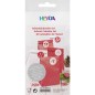 Preview: Adventskalender Papiertüten rot-weiß von HEYDA