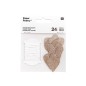 Preview: PaperPoetry Papieranhänger Herzen 24 Stück rosegold