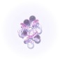 Preview: Acrylschnuller Deko rosa