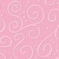Preview: Detailansicht Bastelkarton Milano rosa geprägt