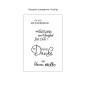 Preview: Clearstamps Du bist wunderbar 4-teilig