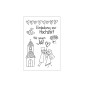 Preview: transparente Stempel Einladung Hochzeit von efco