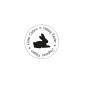 Preview: Detailansicht Stempel rund Frohe Ostern
