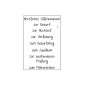 Preview: Stempel Clear Glückwünsche von efco