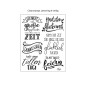 Preview: Clearstamps Lettering Deutsch 6-teilig