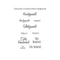 Preview: Clearstamps Handgemacht 10-teilig