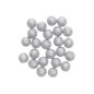 Preview: Ohhh! Lovely! Glitterkugeln silber