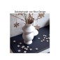 Preview: Dekorationsbeispiel Schneeflocke Naturholz von Rico Design