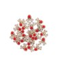Preview: Streuteile Rentier mit Glitter von Rico Design