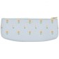Preview: Etui Blumen hellblau