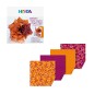 Preview: Faltpapier orange-violett von HEYDA