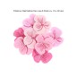 Preview: Filzstreu Stiefmütterchen 33x35mm rosa Mix