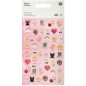 Preview: Paper Poetry Gelsticker Pixel 46 Stück auf 1 Blatt