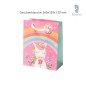 Preview: Geschenktasche Happy Unicorn 260x320x120 mm