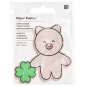 Preview: Haftnotizen Schwein mit Kleeblatt 25 Blatt 85 x 81 mm