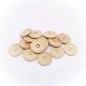 Preview: Holzknopf Vierloch 20 Stück
