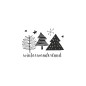 Preview: Detailansicht Motiv Stempel Winterwonderland