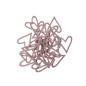 Preview: Holzstreuteile Herz offen rosegold von Rico Design