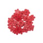 Preview: Holzstreuteile Kirschblüte rot 48 Stück