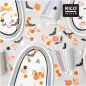 Preview: Halloween-Tischdekoration mit Gespenster-Konfetti und weiterem Halloween-Konfetti