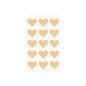 Preview: Paper Poetry Kraftpapier Sticker Herzen von Rico Design