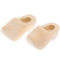 Preview: vergrößerte Darstellung Mini Holzschuhe für Wichteltür