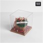 Preview: Gestaltung Geschenk mit Miniatur Kranz mit Schleife