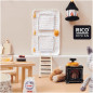 Preview: Wichteldeko RicoRumi mit Backset 4-teilig von Rico Design