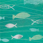 Preview: Motivkarton Fische A4 vergrößerte Motivansicht
