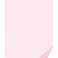 Preview: Detailansicht Motivkarton Karo rosa