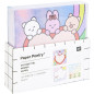 Preview: Notizzettel-Box Chingu 9x9 cm - 150 Blatt in 3 Designs mit stabiler Aufbewahrungsbox