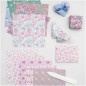 Preview: Anwendungsbeispiele Origami Papier La Vie en Rose 15x15cm