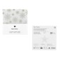 Preview: Paper Poetry Origami Transparentpapier Schneeflocken gold 32 Blatt