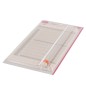 Preview: Flacher Papierschneider mit Lineal