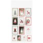 Preview: Papiersticker Weihnachtspost 3 Blatt