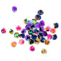 Preview: Pompons Leo Neon-Schwarz
