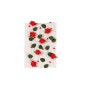 Preview: Rosengirlande mit roten Satinrosen