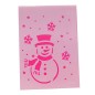 Preview: Schablone für Winter Deko Schneeflocken