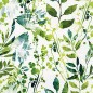 Preview: Servietten Boho Leaves & Herbs green