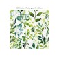 Preview: Servietten Boho Leaves & Herbs green 20 Stück Packung