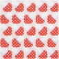 Preview: Servietten Fliegenpilz Pixel Puder