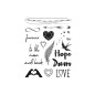 Preview: Stempelset Forever 15teilig von Viva Decor