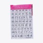 Preview: Stempel Alphabeth 55-teilig