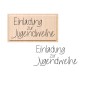 Preview: Stempel Einladung zur Jugendweihe mit Motivabbildung