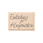 Preview: Stempel Einladung zur Konfirmation 68 x 42 mm