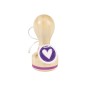 Preview: Stempel Herz Stitches 32 mm